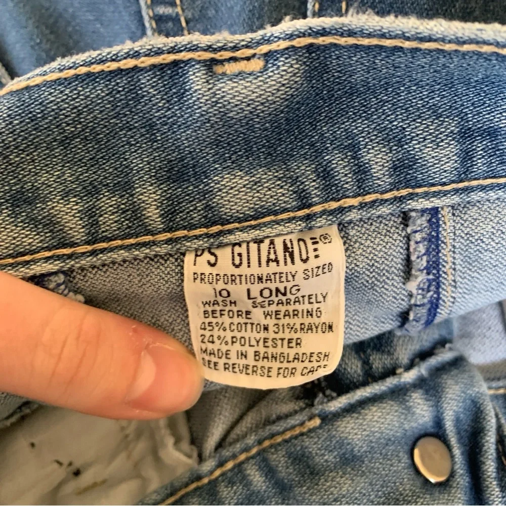 Women’s Vintage 80’s PS GITANO Proportionally Sized High Waisted Mom Jeans